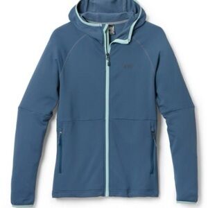 REI Co-op Flash Hyperstretch Fleece Jacket. Color- Saragasso Sea. XS.